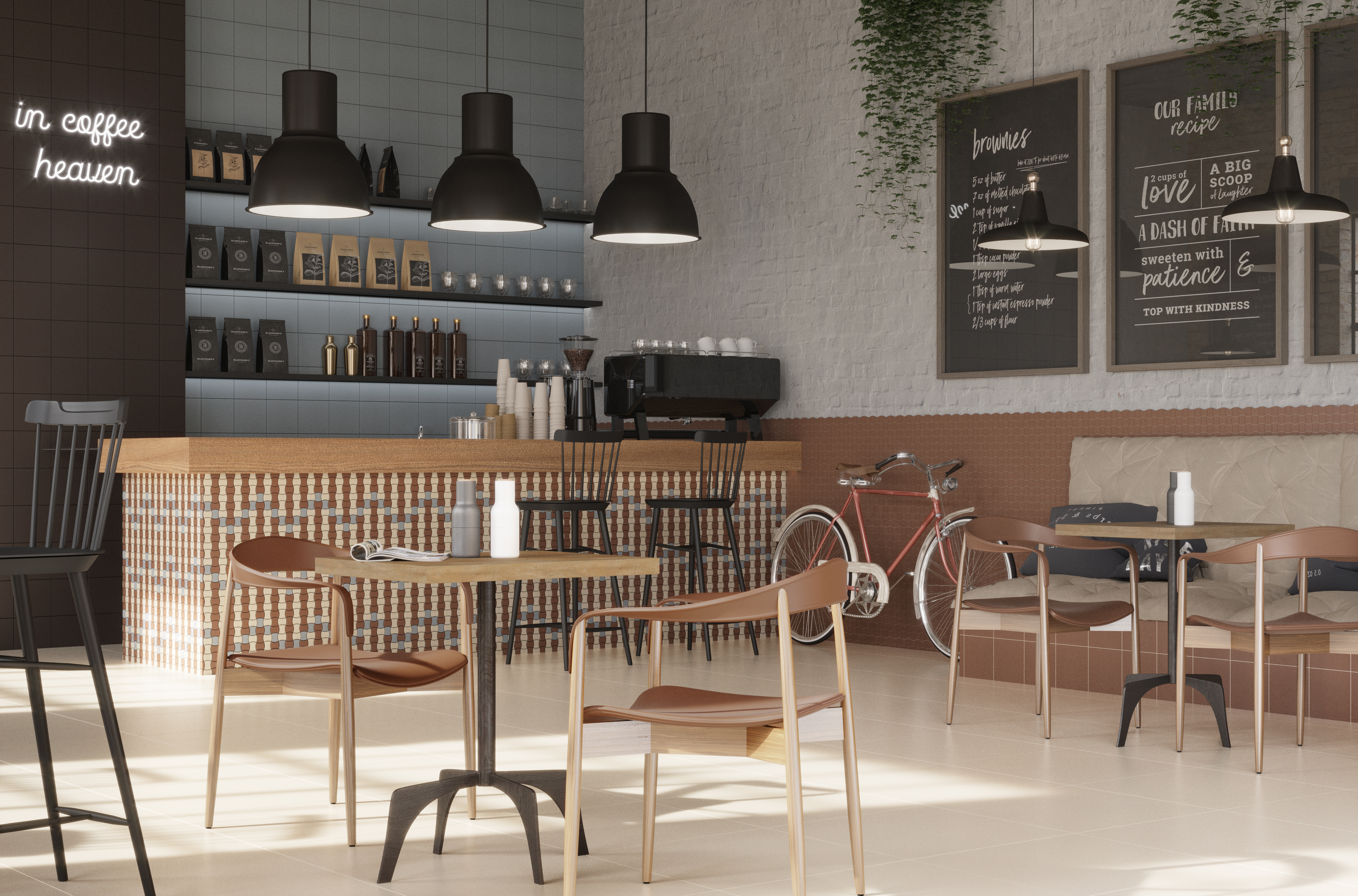 Płytki mozaika w kuchni Modernizm Ceramika Paradyż